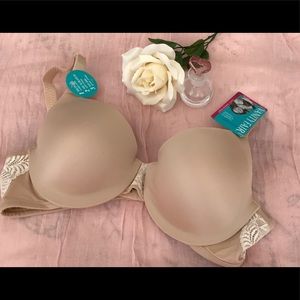 NWT VANITY FAIR nude underwire bra SZ 38B